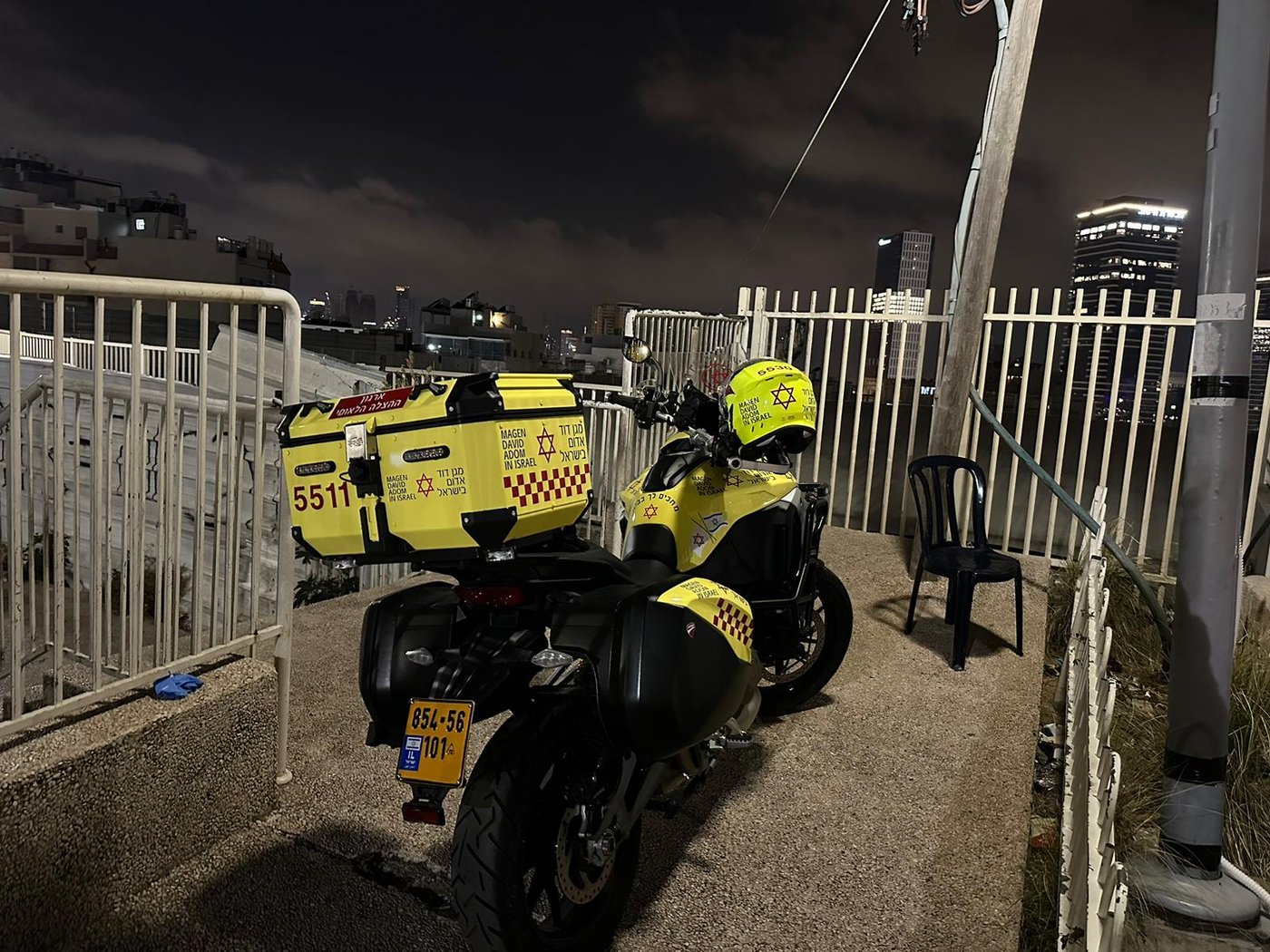 בני ברק: צעיר נחבל בראשו באמצע משחק כדורגל ופונה לבית החולים