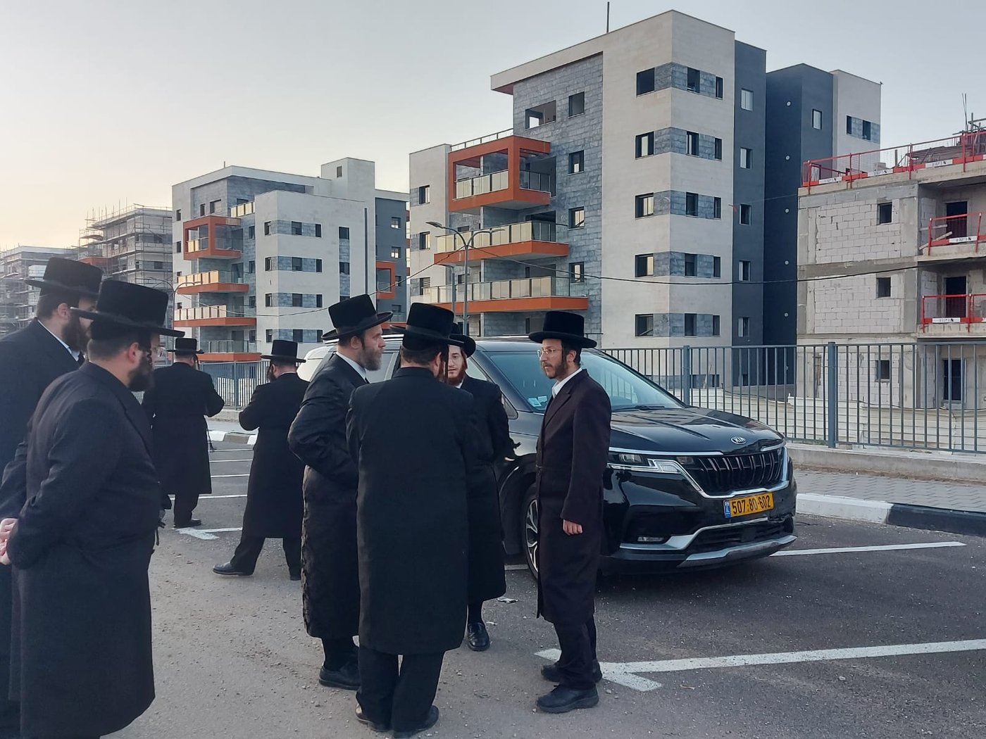 הגה"צ אב"ד ויזניץ אלעד, בביקור בעפולה