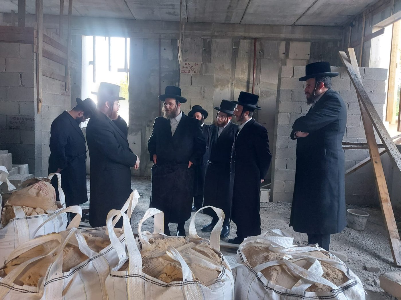 הגה"צ אב"ד ויזניץ אלעד, בביקור בעפולה