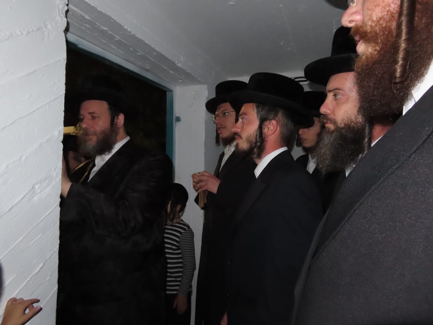 הגה"צ אב"ד ויזניץ אלעד, בביקור בעפולה