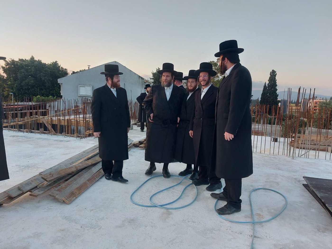 הגה"צ אב"ד ויזניץ אלעד, בביקור בעפולה