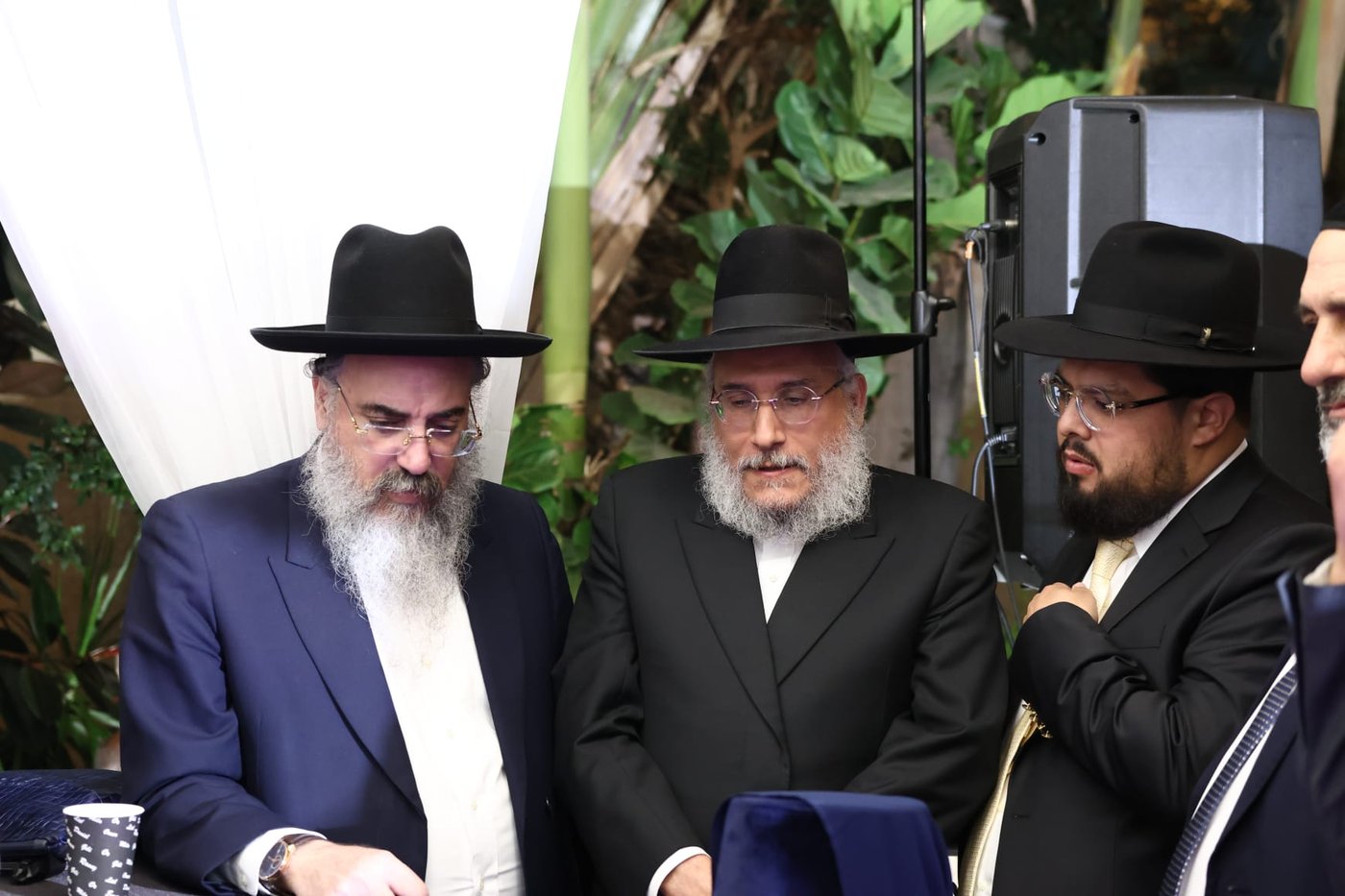 הבן של המשב"ק של הבבא ברוך התחתן עם נכדת הבבא סאלי | תיעוד