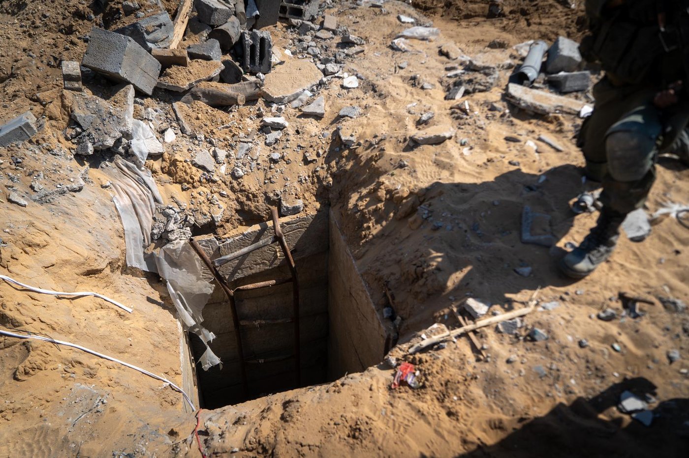 פירי המנהרות שנחשפו על ידי הלוחמים במהלך השבוע