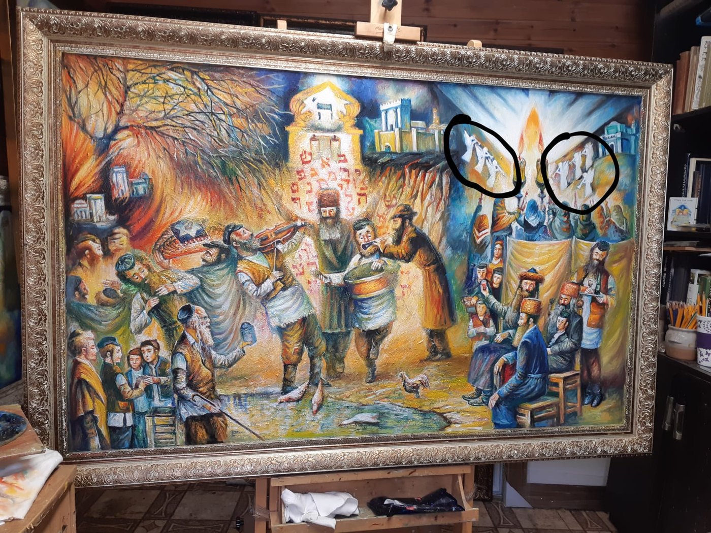 הלך לעולמו הצייר שצייר את גדולי ישראל