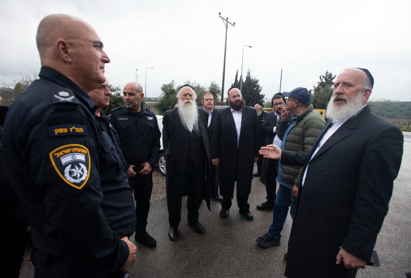 ההיערכות במירון להילולת הרשב"י בל"ג בעומר תשפ"ד