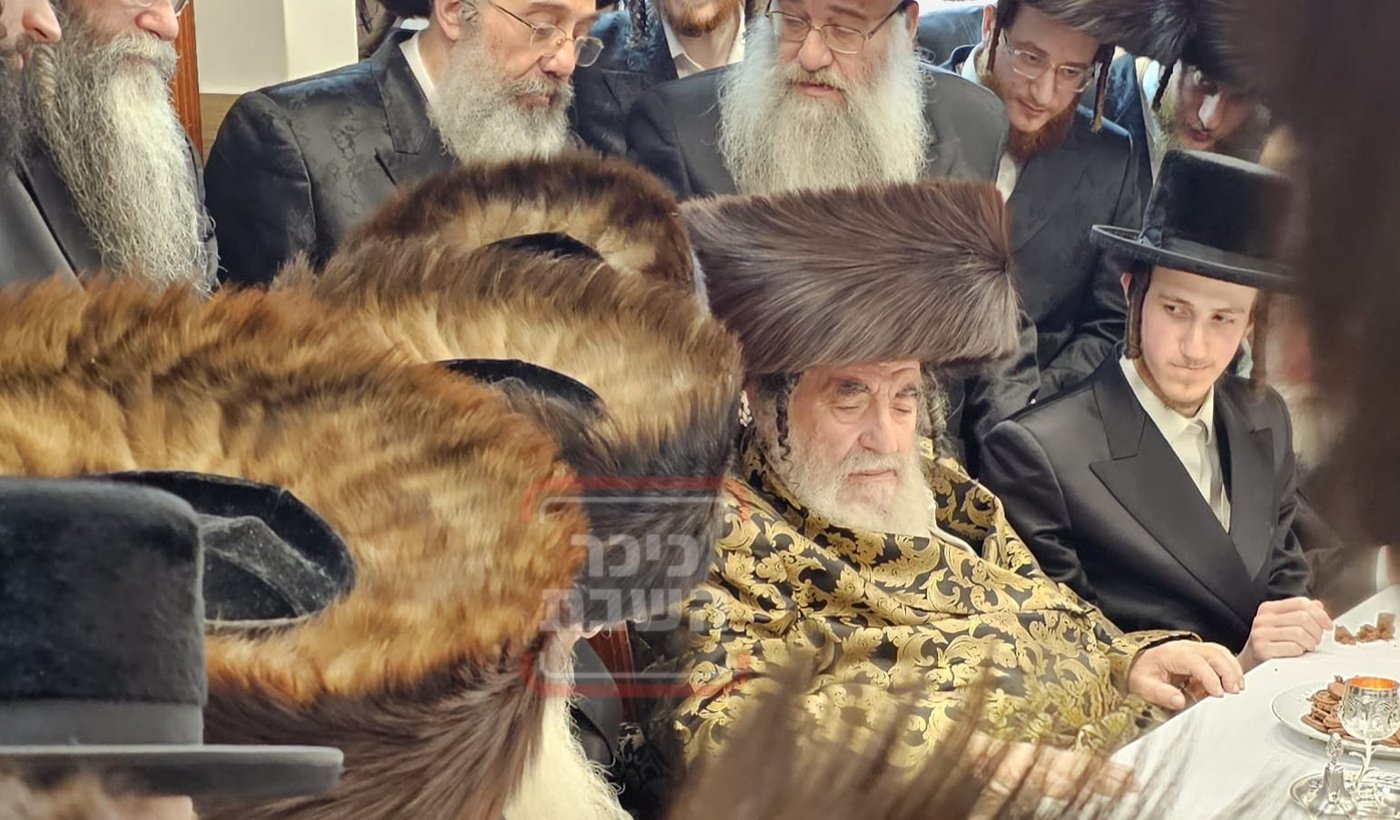 שמחת הווארט לרגל ארוסי נכדת האדמו"ר מויזניץ