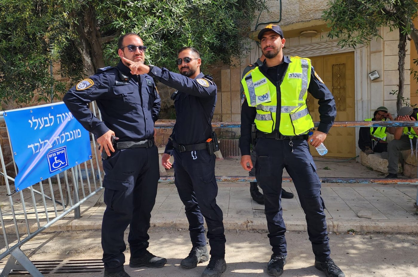 ההערכות המשטרה במערת המכפלה