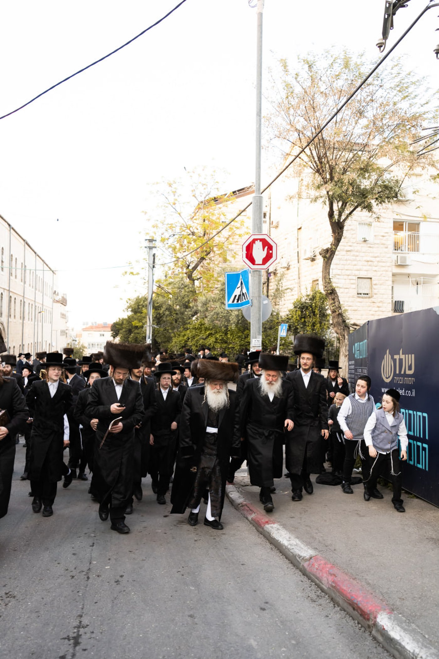 האדמו"ר מנדבורנה ירושלים בברכת האילנות