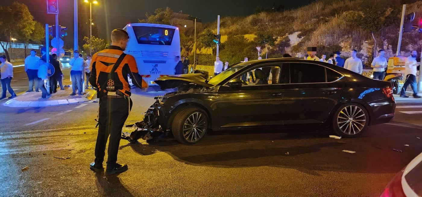 זירת התאונה, הערב