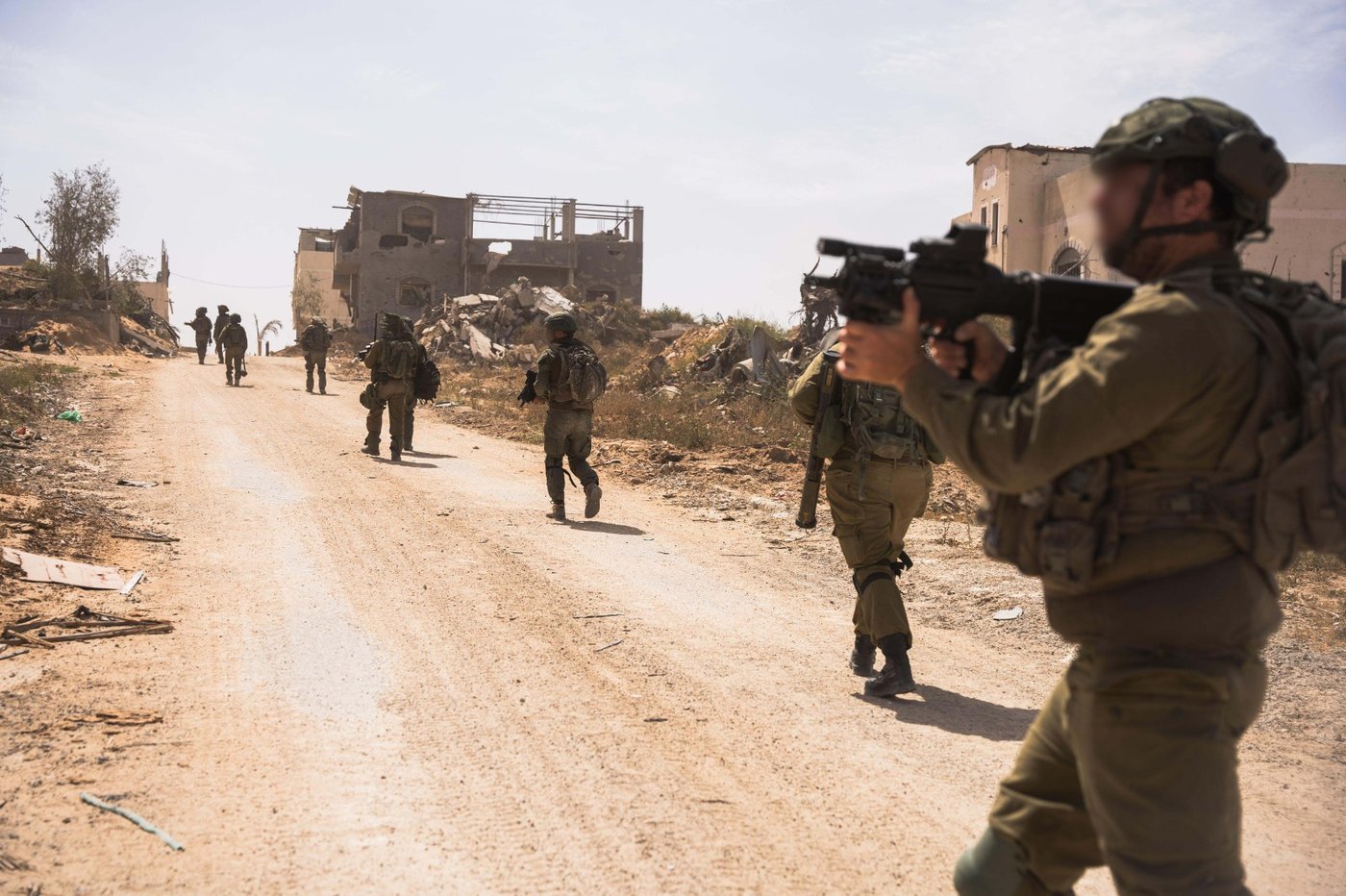 כוחות אוגדה 99 החלו במשימות ההגנה וההתקפה ברצועה