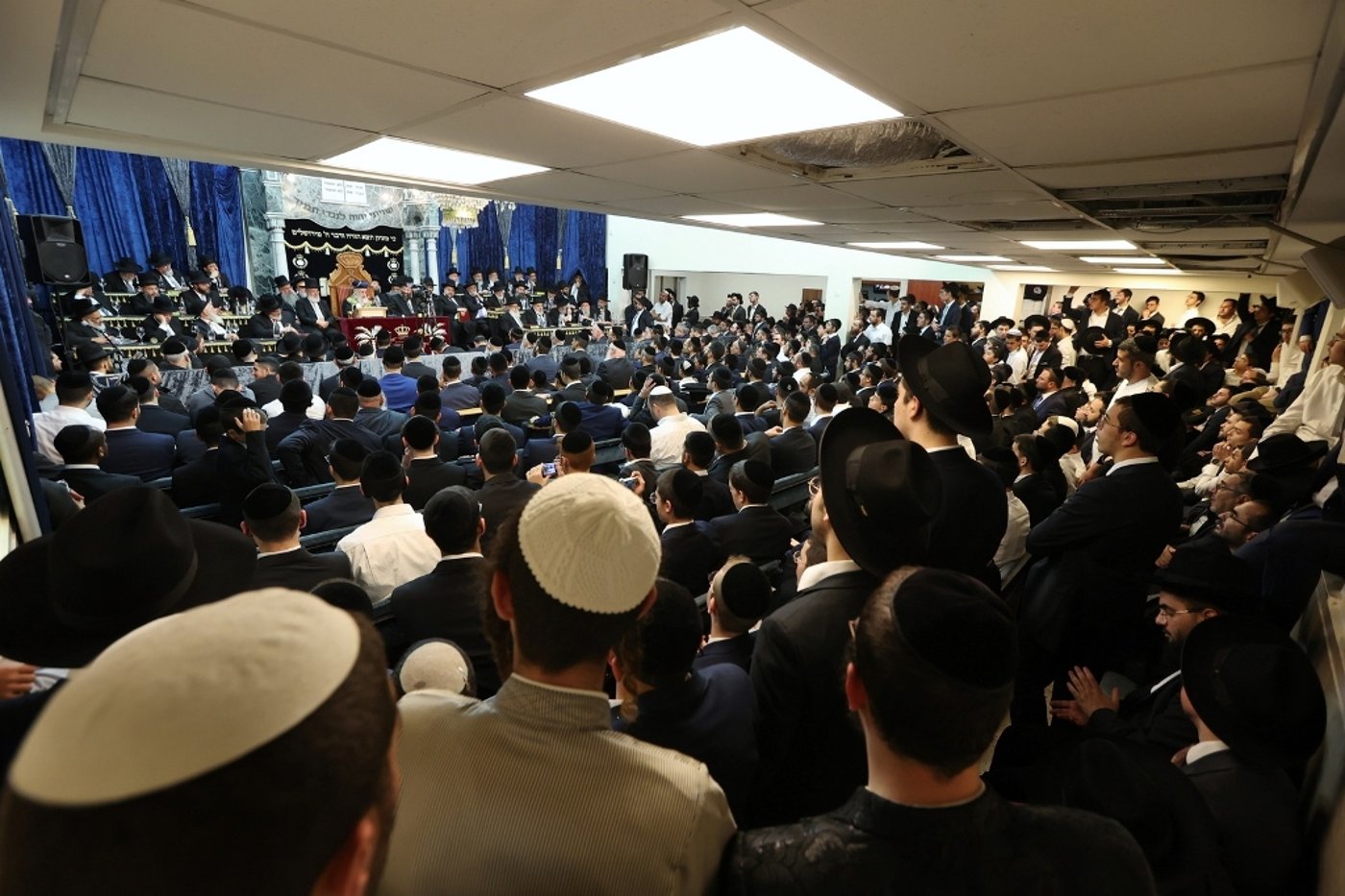 רבנים, אישי ציבור ועמך בית ישראל בהקבלת פני רבו לראש"ל