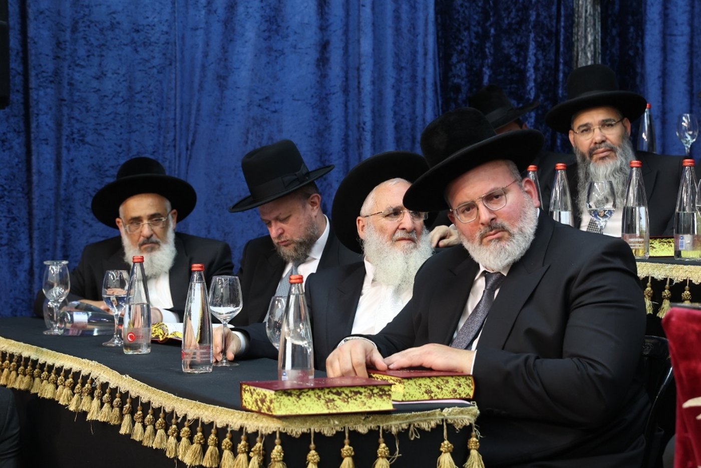 רבנים, אישי ציבור ועמך בית ישראל בהקבלת פני רבו לראש"ל