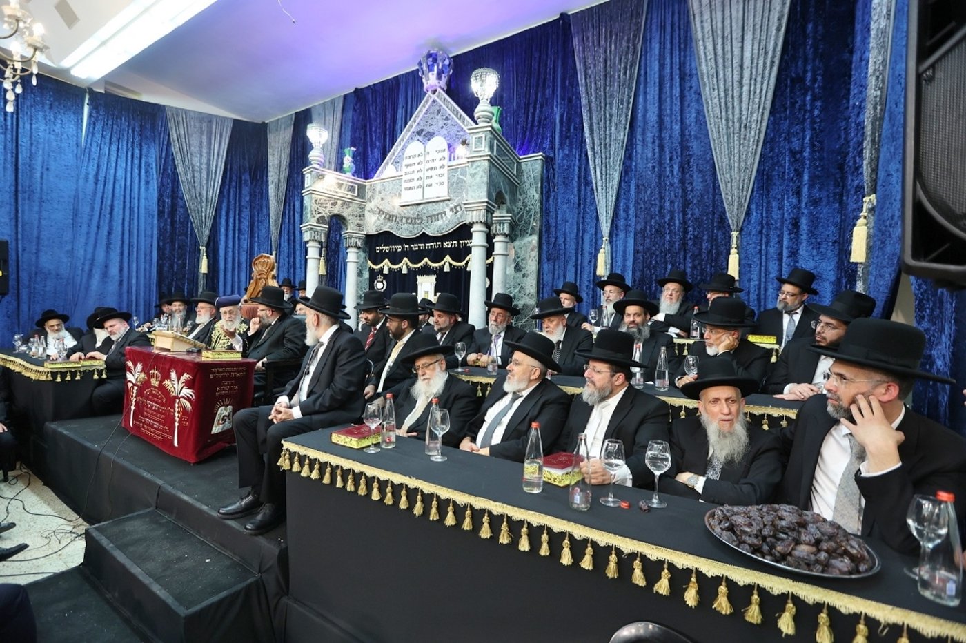 רבנים, אישי ציבור ועמך בית ישראל בהקבלת פני רבו לראש"ל