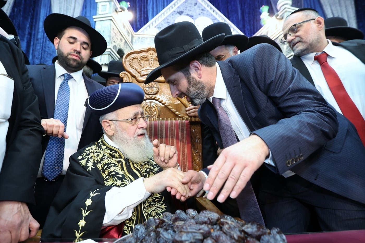 רבנים, אישי ציבור ועמך בית ישראל בהקבלת פני רבו לראש"ל