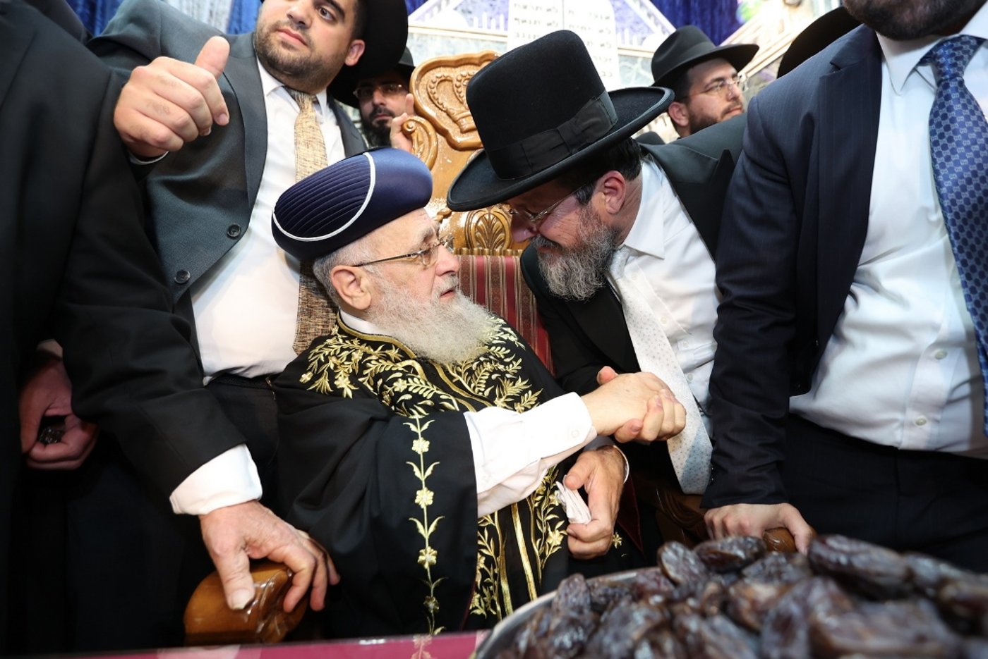 רבנים, אישי ציבור ועמך בית ישראל בהקבלת פני רבו לראש"ל