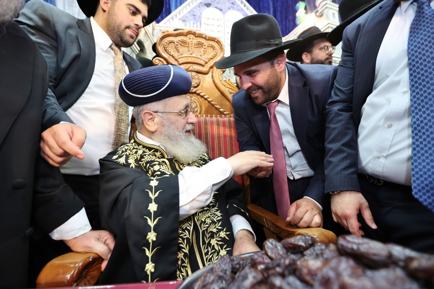 רבנים, אישי ציבור ועמך בית ישראל בהקבלת פני רבו לראש"ל