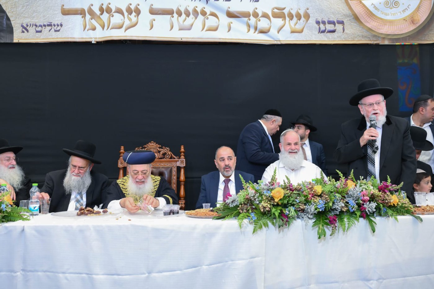 הקבלת פני רבו אצל הגרש"מ עמאר 