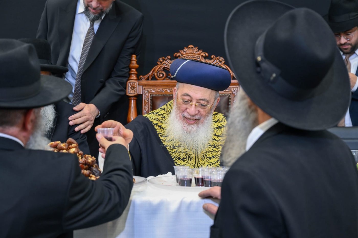 הקבלת פני רבו אצל הגרש"מ עמאר 