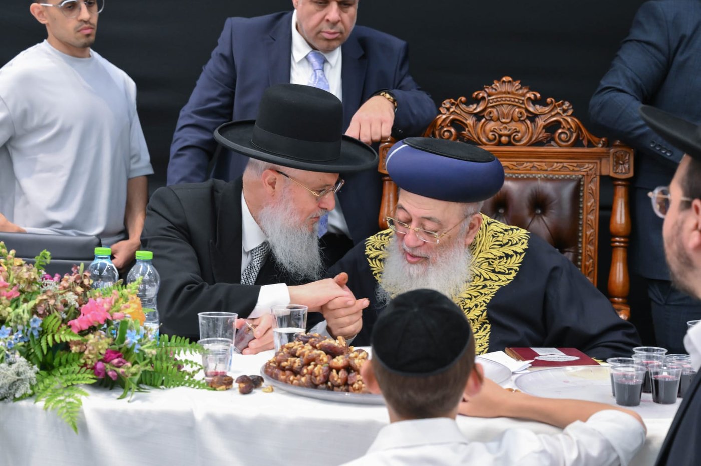 הקבלת פני רבו אצל הגרש"מ עמאר 