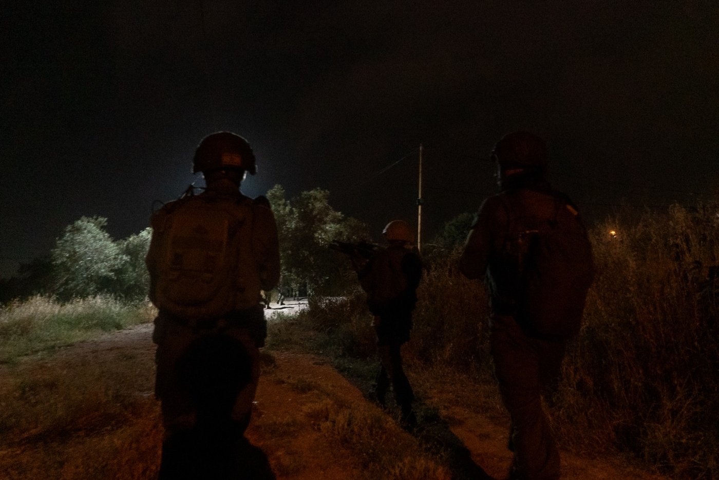 הפעילות הלילה ביו"ש