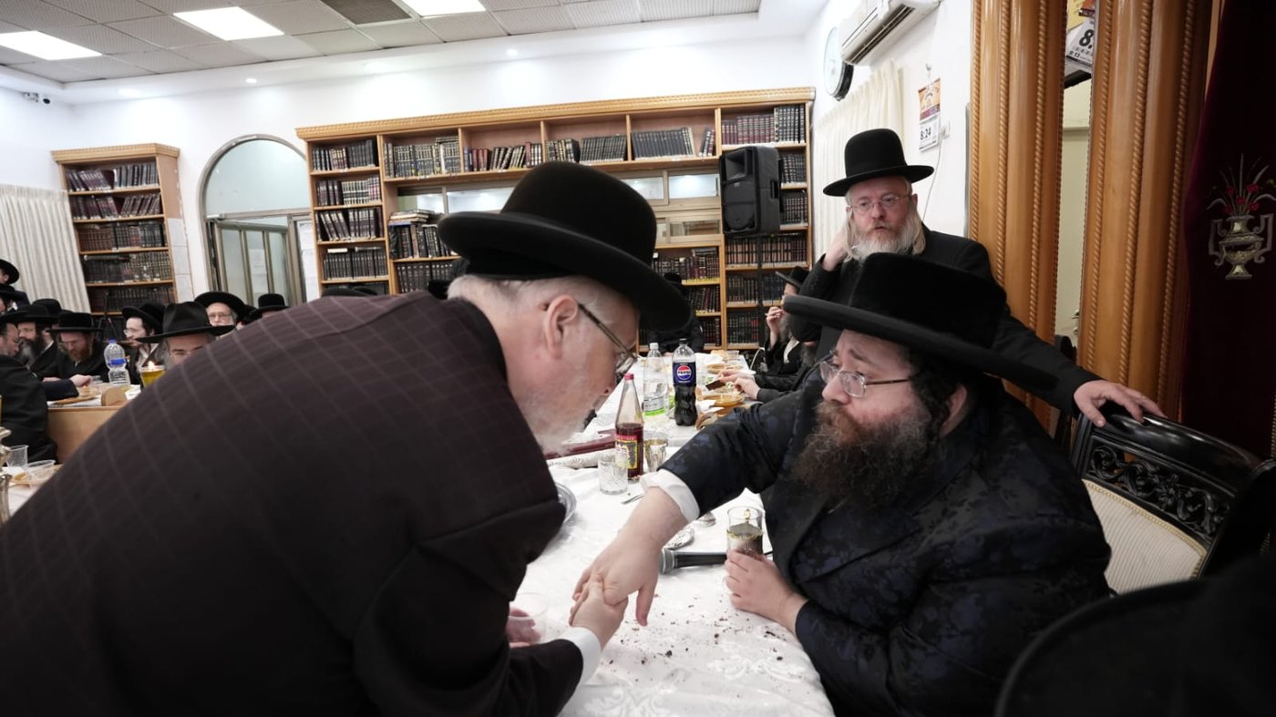 האדמו"ר מזימגראד בטיש הילולא