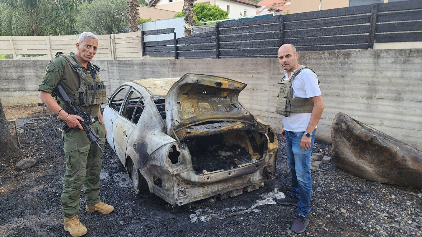 ההרס כתוצאה מהפגיעות בקריית שמונה