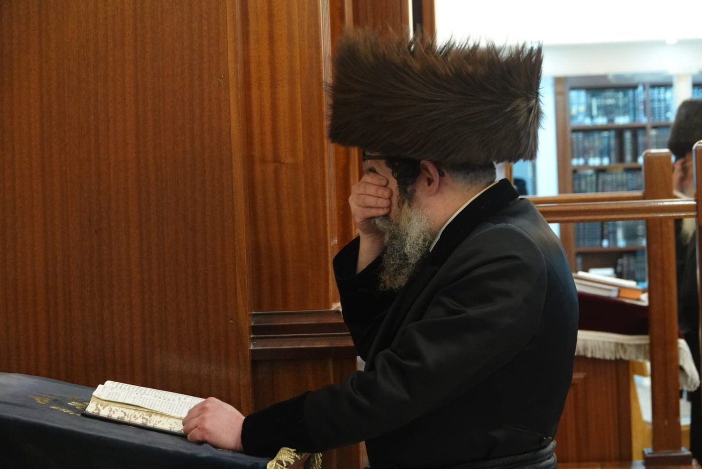 האדמו"ר מסקולען ירושלים בצפת