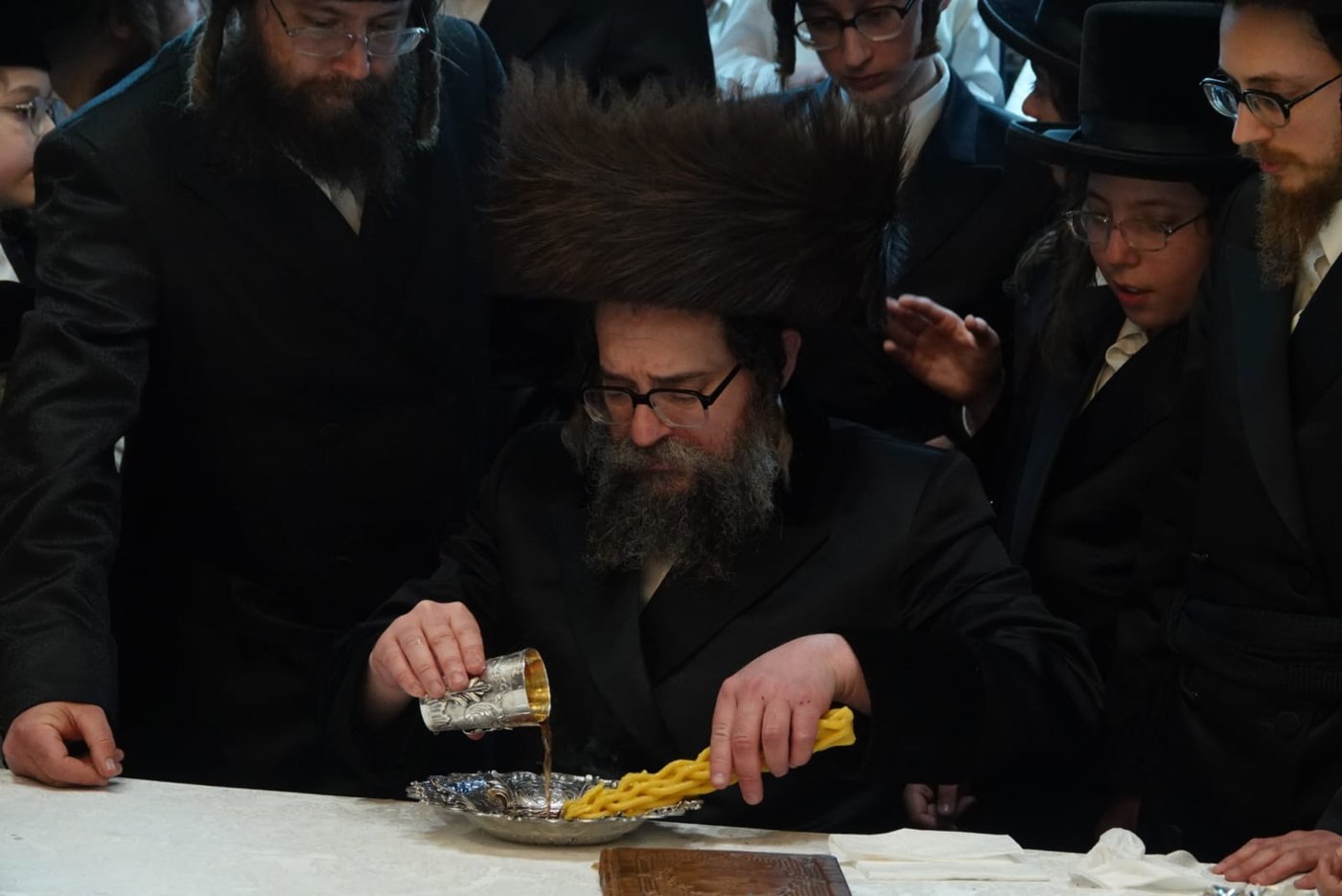 האדמו"ר מסקולען ירושלים בצפת