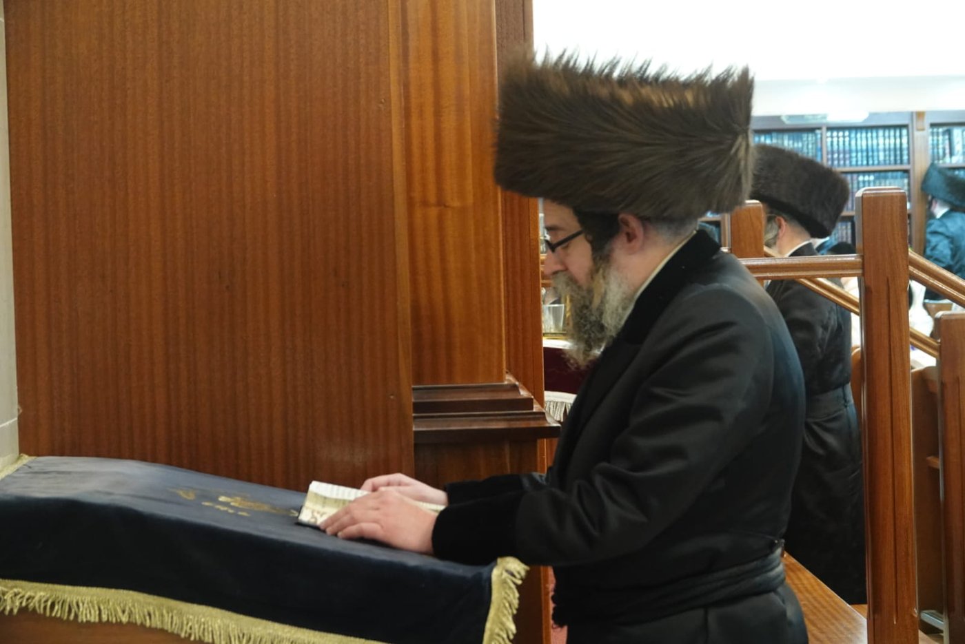 האדמו"ר מסקולען ירושלים בצפת