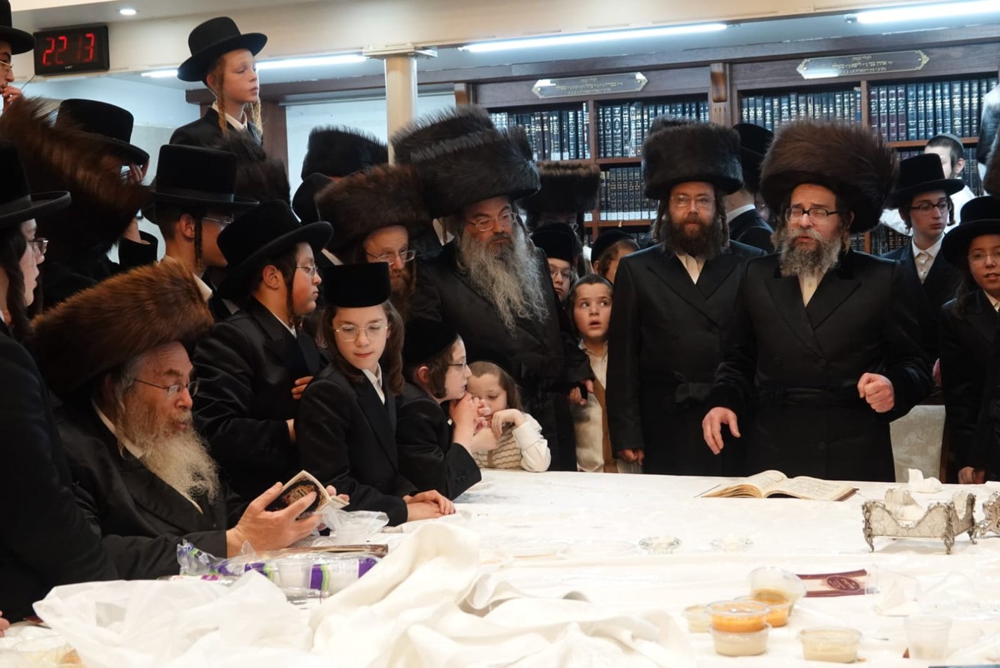 האדמו"ר מסקולען ירושלים בצפת