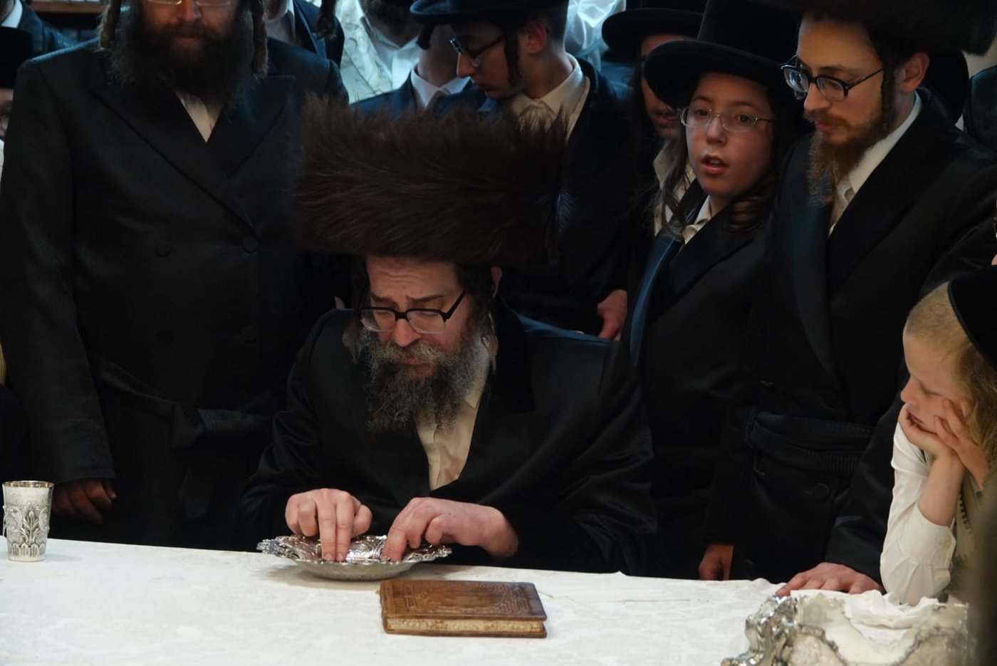 האדמו"ר מסקולען ירושלים בצפת