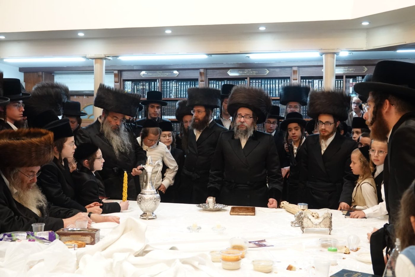 האדמו"ר מסקולען ירושלים בצפת