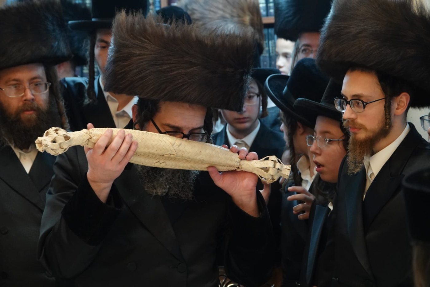 האדמו"ר מסקולען ירושלים בצפת