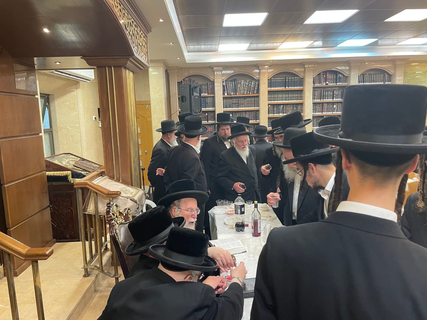 הילולא בקרית צאנז ירושלים