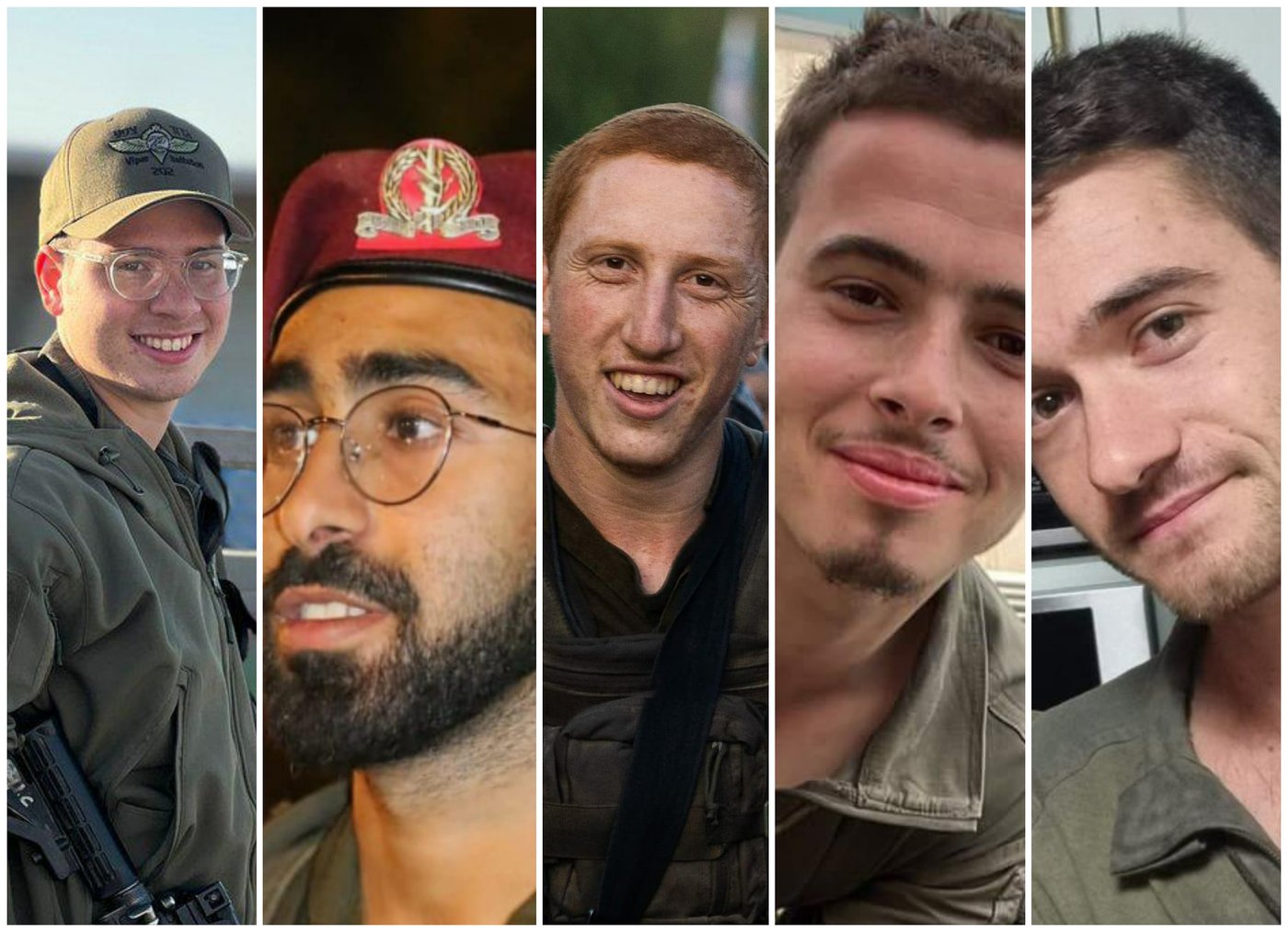 מימין: רועי בית יעקב, דניאל חמו, גילעד בוים, בצלאל שעשוע ואילן כהן