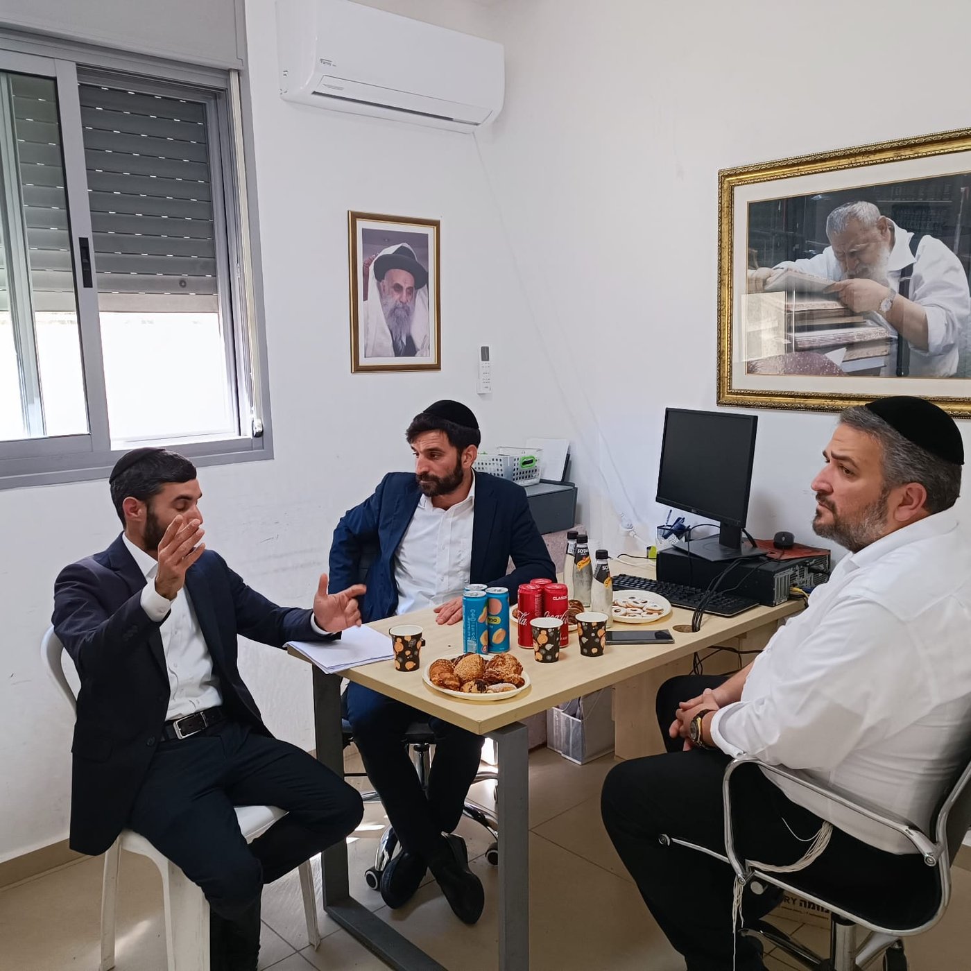 סמנכ"ל משרד הרווחה בביקור בישיבת 'רוממות הלב'