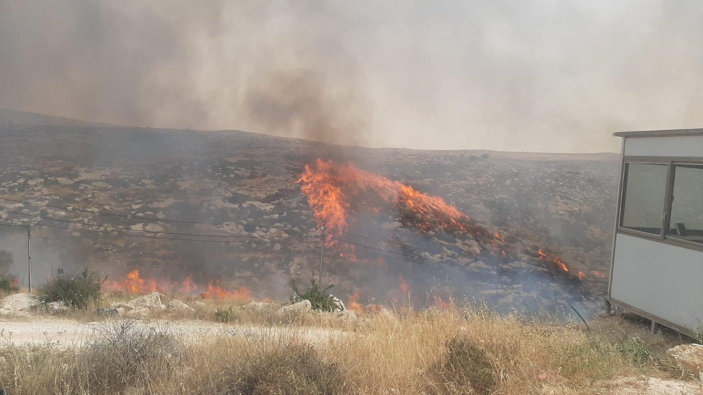 השריפה בעתניאל