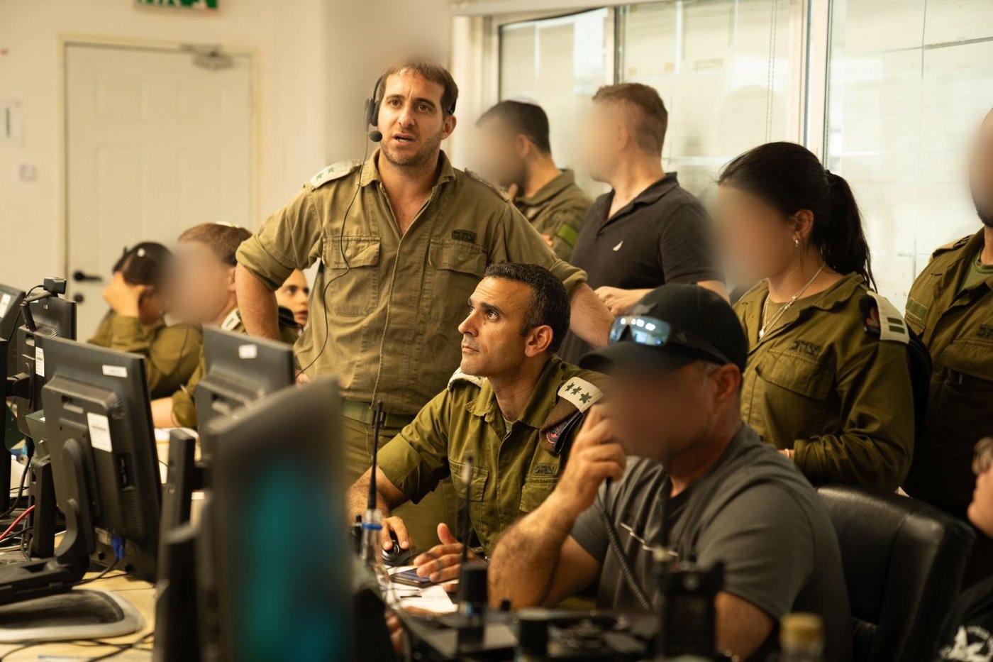 חמ"ל המבצעים של חטיבת מנשה במהלך המבצע