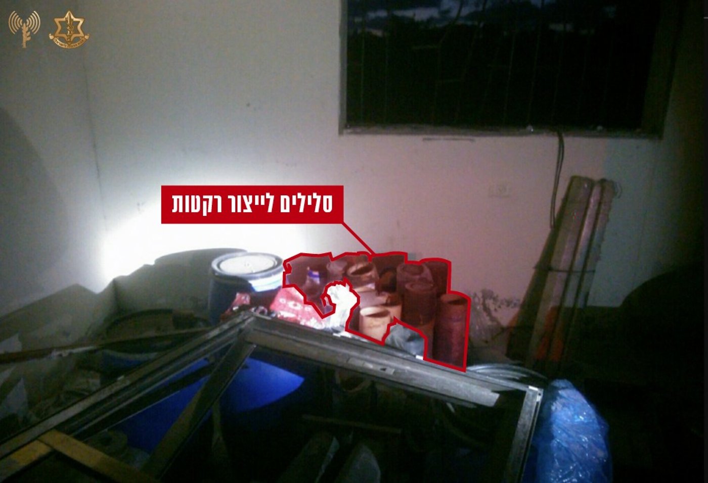 אללה אכבר וטילים: זה מה שחשפו הכוחות במסגד ג'באליה
