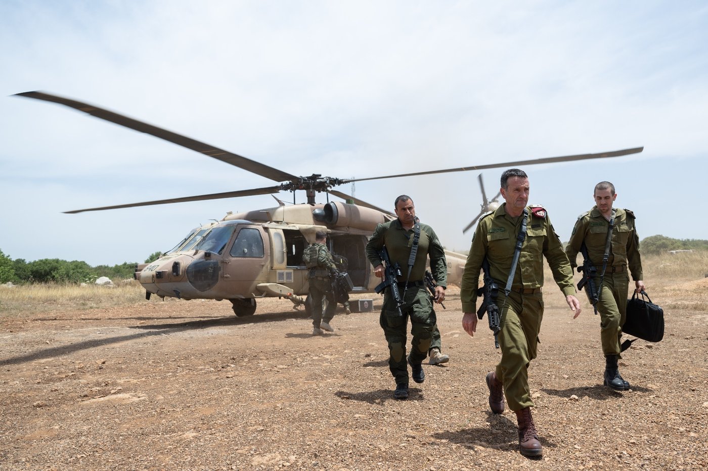 הרמטכ"ל בשטח