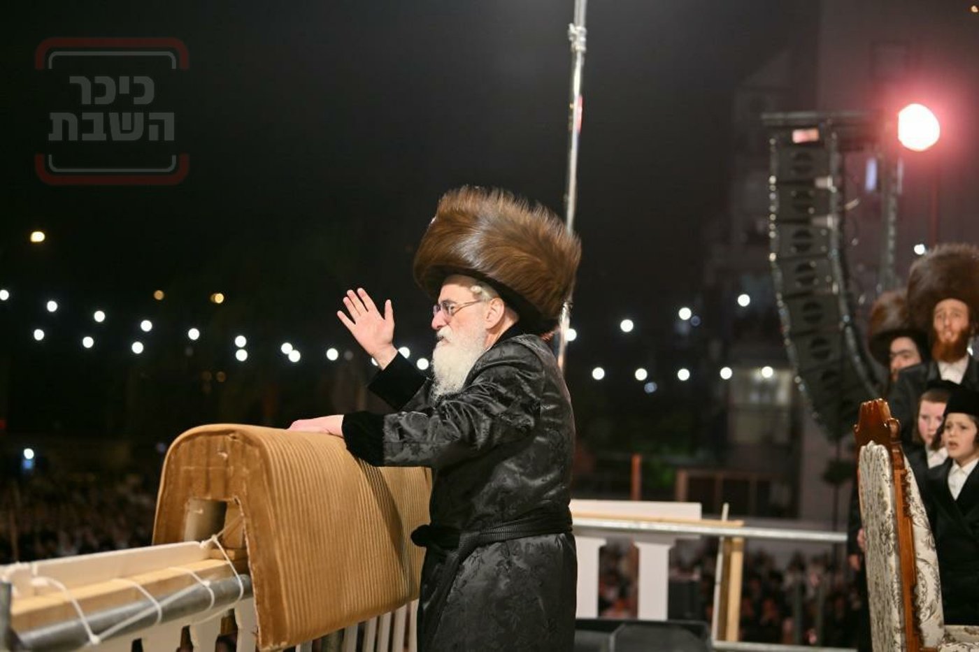 ל"ג בעומר בחצר הקודש ויז'ניץ