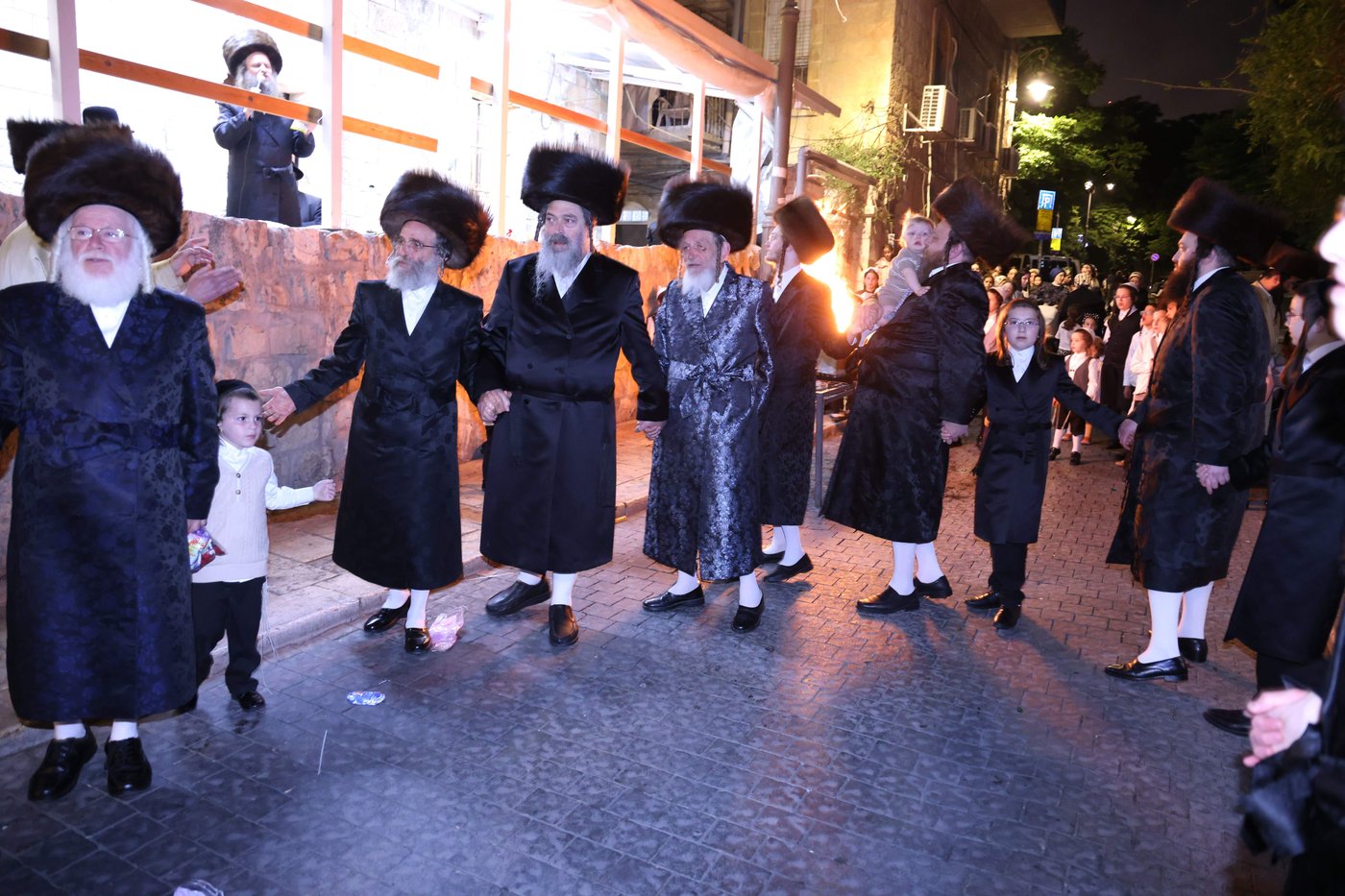 ל"ג בעומר בחצה"ק ספינקא ירושלים