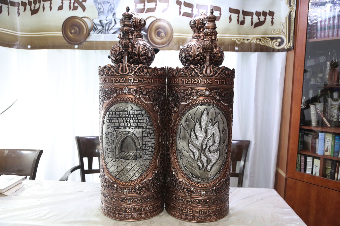 הכנסת ספר תורה בקרית הרצוג
