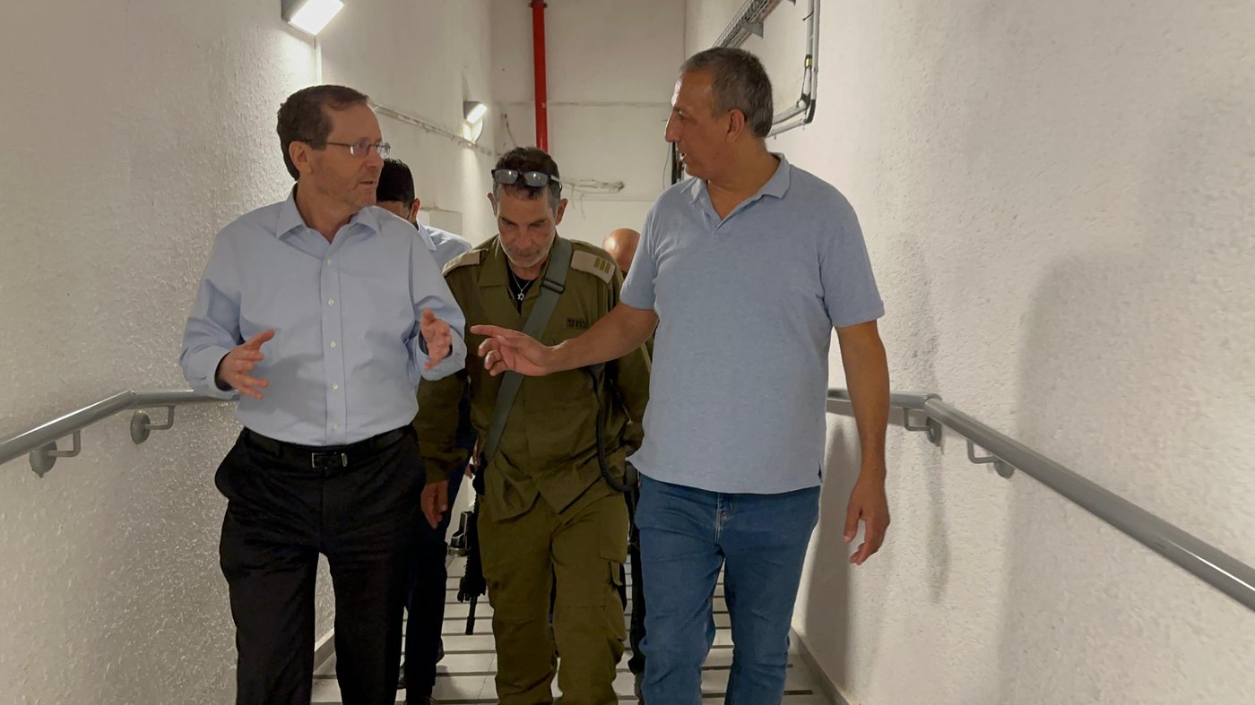 הנשיא הרצוג ביקר במטולה: "עוד נחזור באופן מלא; נחזיר את כולם לצפון"