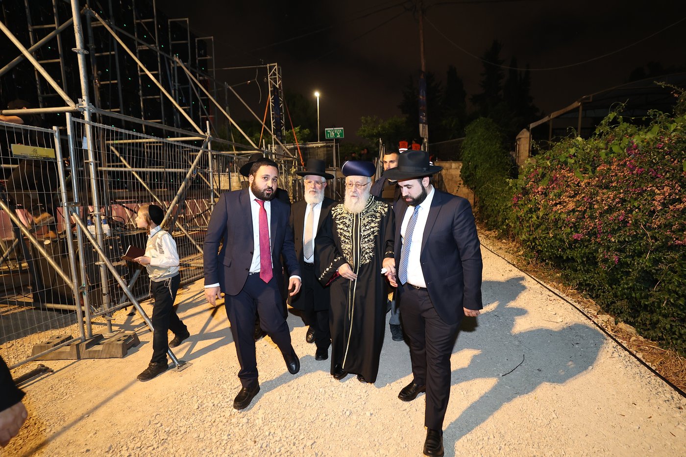הילולת הרשב"י בחצר ההילולא במתחם שמעון הצדיק בירושלים