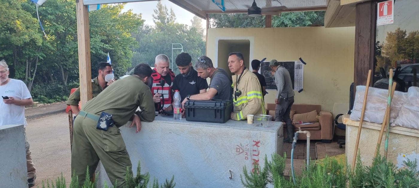השריפות בגליל כתוצאה משיגורי חיזבאללה