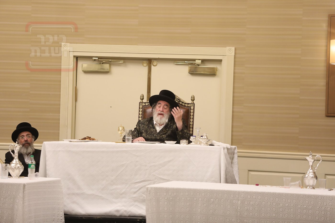 האדמו"ר מויז'ניץ בהילולת ה'תורת חיים' בארה"ב