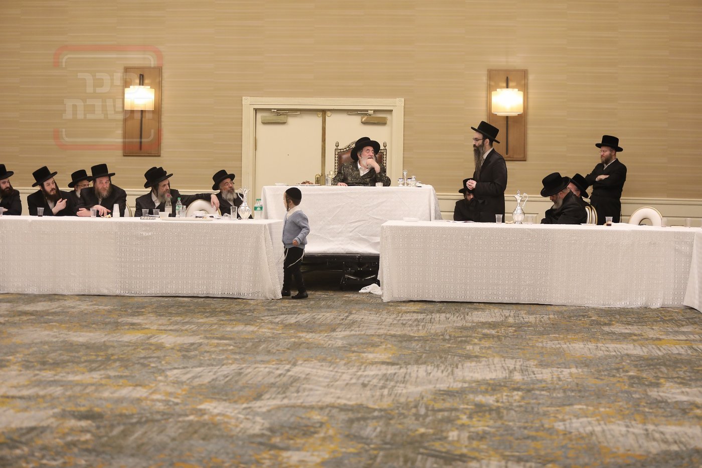 האדמו"ר מויז'ניץ בהילולת ה'תורת חיים' בארה"ב
