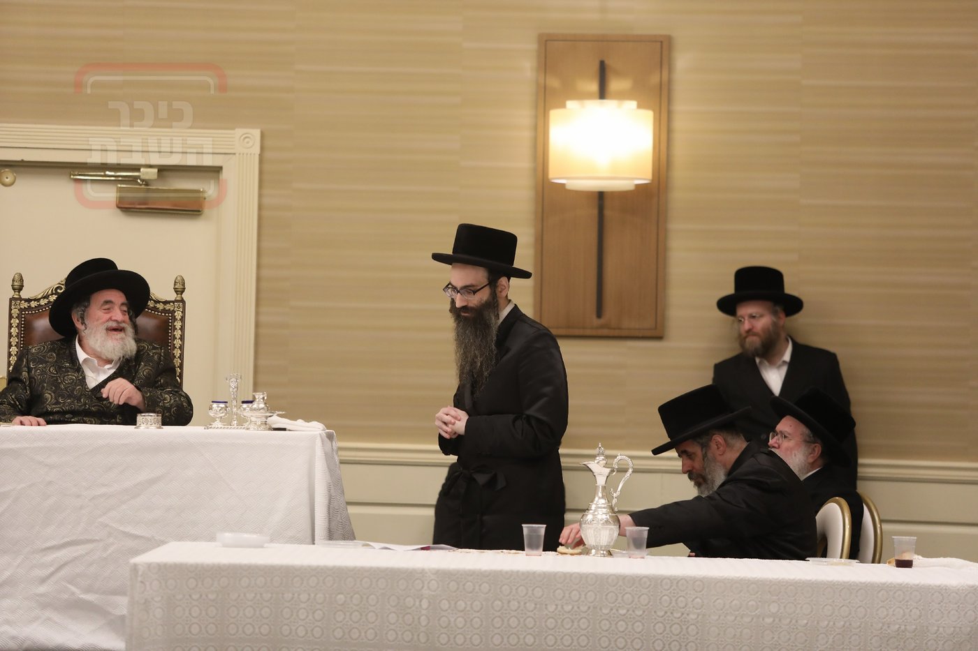 האדמו"ר מויז'ניץ בהילולת ה'תורת חיים' בארה"ב