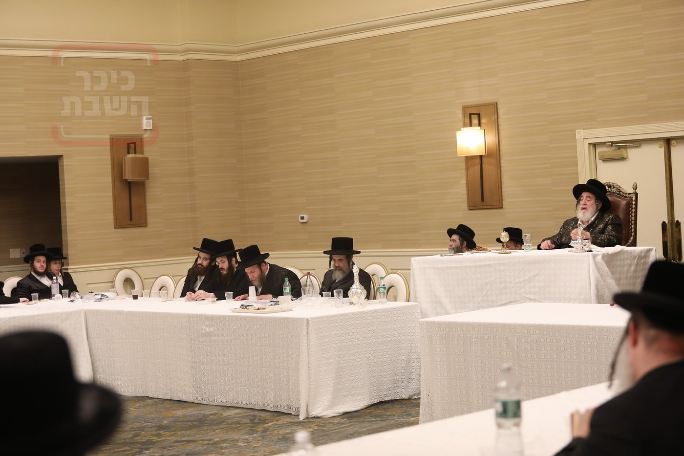 האדמו"ר מויז'ניץ בהילולת ה'תורת חיים' בארה"ב